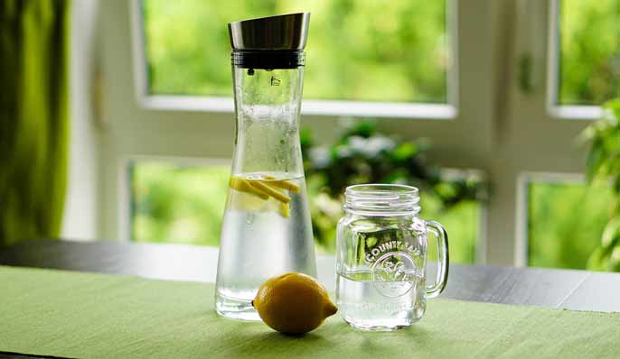 boisson minceur eau et citron